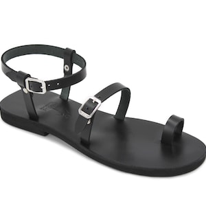 Zehenring Ledersandalen - DREBRE