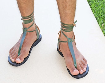 Handmade Leather Calpas sandals - Malibu M