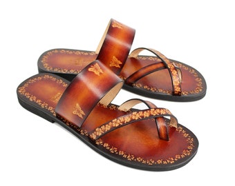 Lady Slip On Flat Sandals - BRIGITA