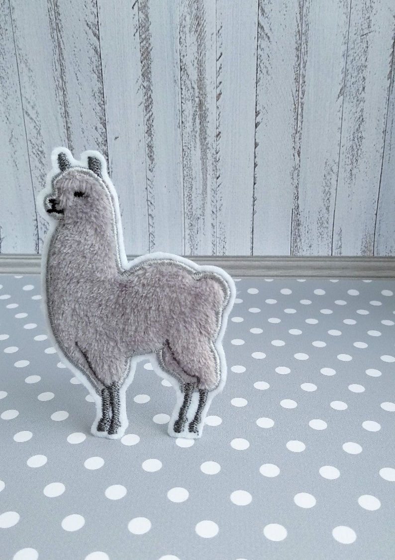 Easter present Machine embroidery design Lama applique embroidery Lama patch Cool Lama design for application Animals design