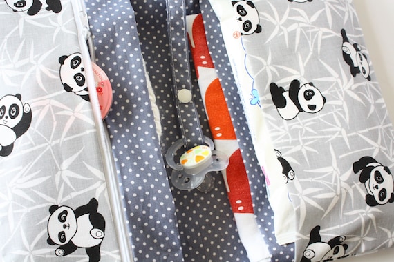 panda diaper bag