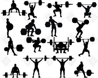 Download Weightlifting svg | Etsy