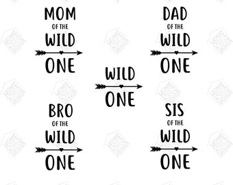Download Wild one clipart | Etsy