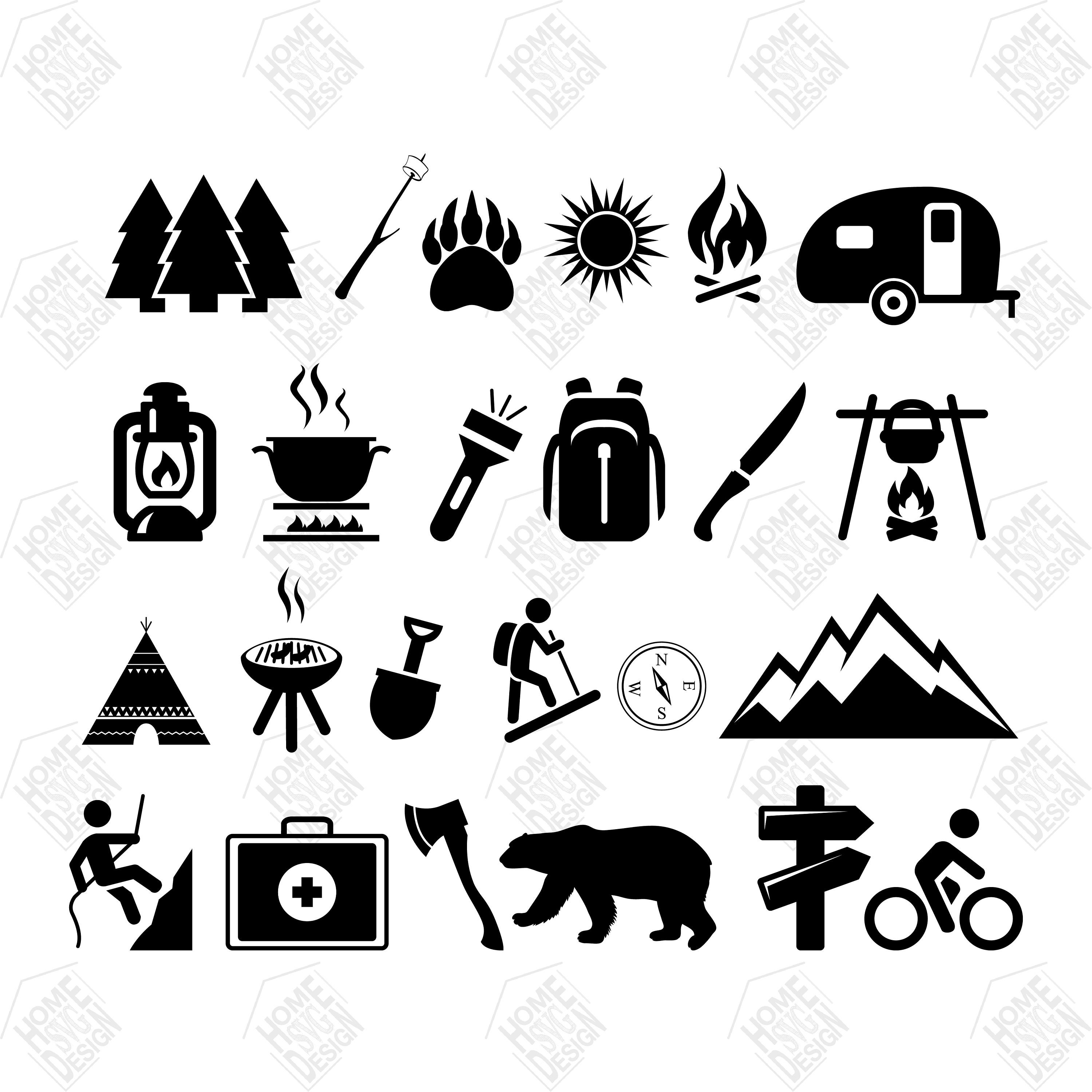 Free Free 155 Camping Vector Svg SVG PNG EPS DXF File