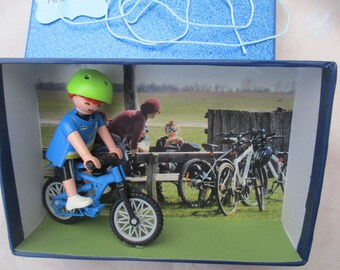 Geldgeschenk-Box "Mountain-Bike für Männer"