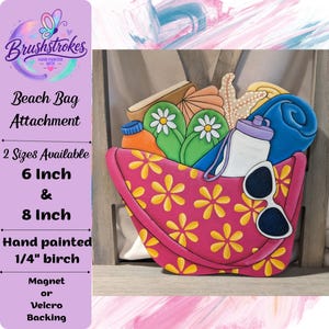 Beach Bag Attachment for Interchangeable Signs