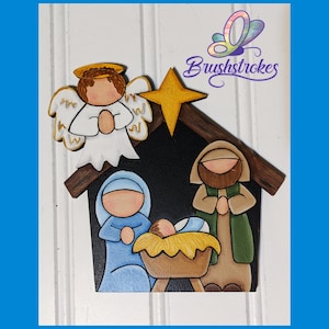 Nativity Attachment for Interchangeable Sign