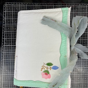 Handmade junk journal, butterflies, vintage style scrapbook, diary, writing book, book lovers, gift, memory albums, art journal