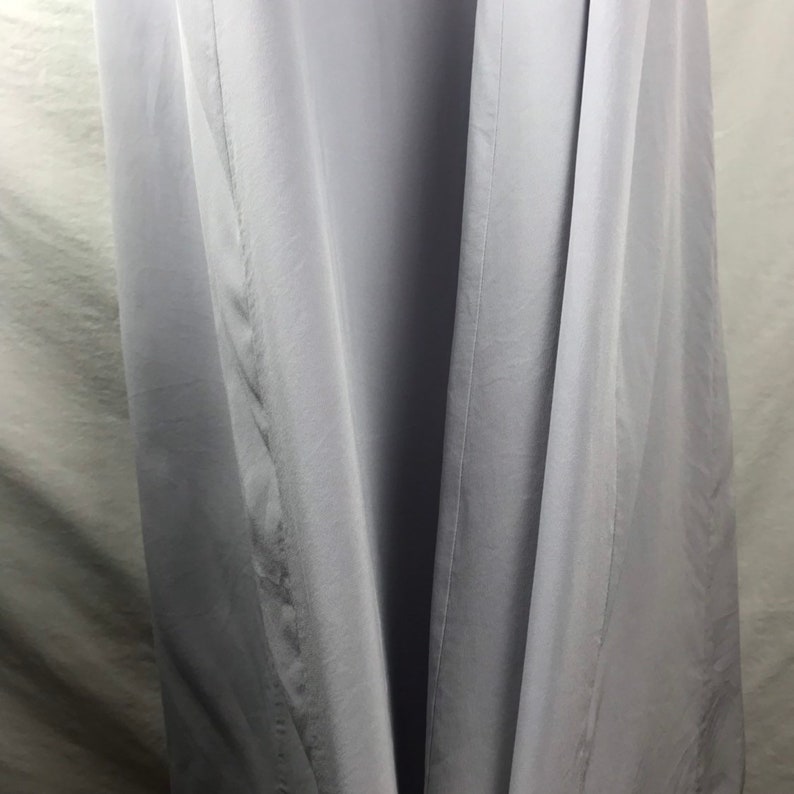 Stunning Vintage Laura Ashley maxi dress elegant romantic soft lavender pure silk