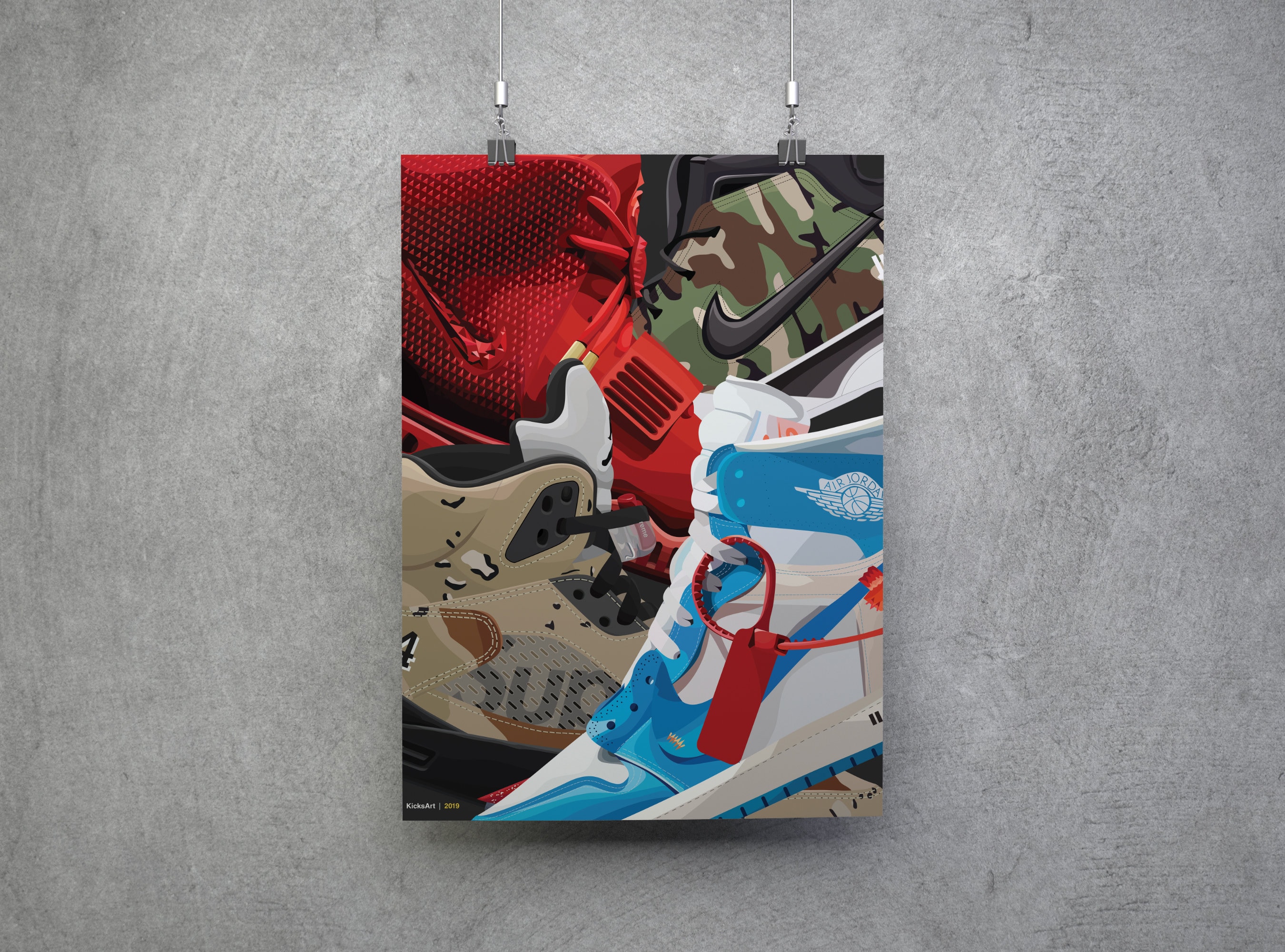 Hypebeast Sneakerhead Poster Nike/jordan Brand Etsy