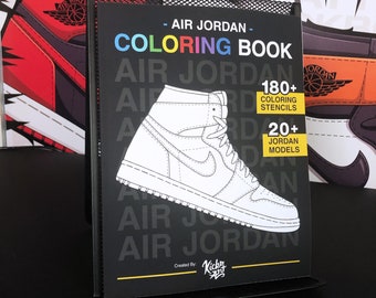 Air Jordan Coloring Book Creato da: KicksArt | Etsy Italia