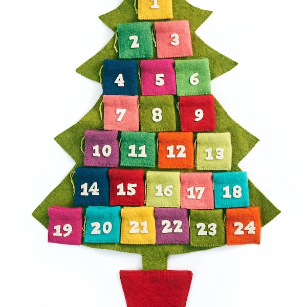Felt Advent Calendar Etsy