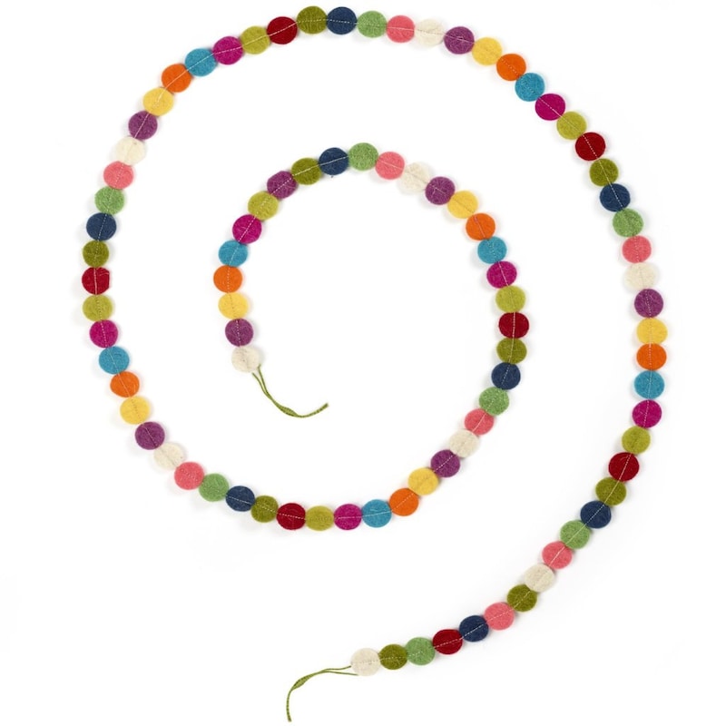 Multicolor Tree Garland - Etsy