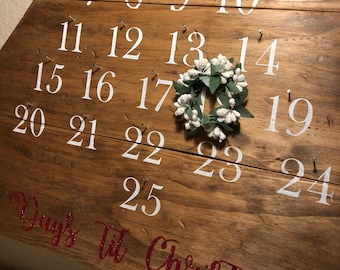 Days til christmas | Etsy