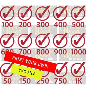 Milestone Decals Instant Download - SVG - Cricut Files - Silhouette Files - Indoor Cycling Decals
