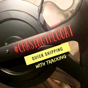 Leaderboard Name Sticker - Custom Vinyl Decals - Indoor Cycling Accessories  - Multiple Colors and Fonts/Styles