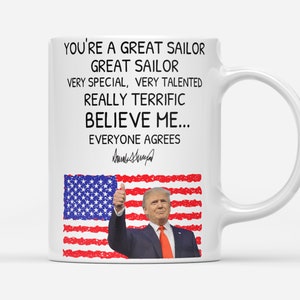Sailor mug, sailor gift, sailor graduation gift, navy mug, navy gift, navy graduation gift, navy graduates, sailing gift, sailing mug