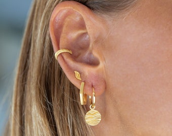 Pendientes De Aro Plata Aros De Plata 925 Retorcidos - Pendientes Elegantes Para Mujer Y Niñas, Ideal Para Regalar Argollas De Plata Mujer