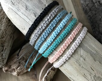 WWJD HWLF square knot bracelet Friendship bracelets