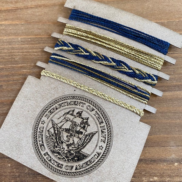 Us Navy Bracelet Etsy