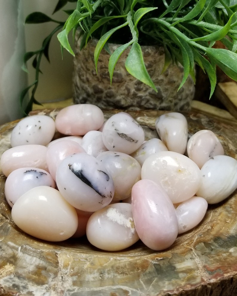One Tumbled Pink Opal TPO1
