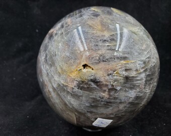 Black Moonstone Crystal Sphere B154