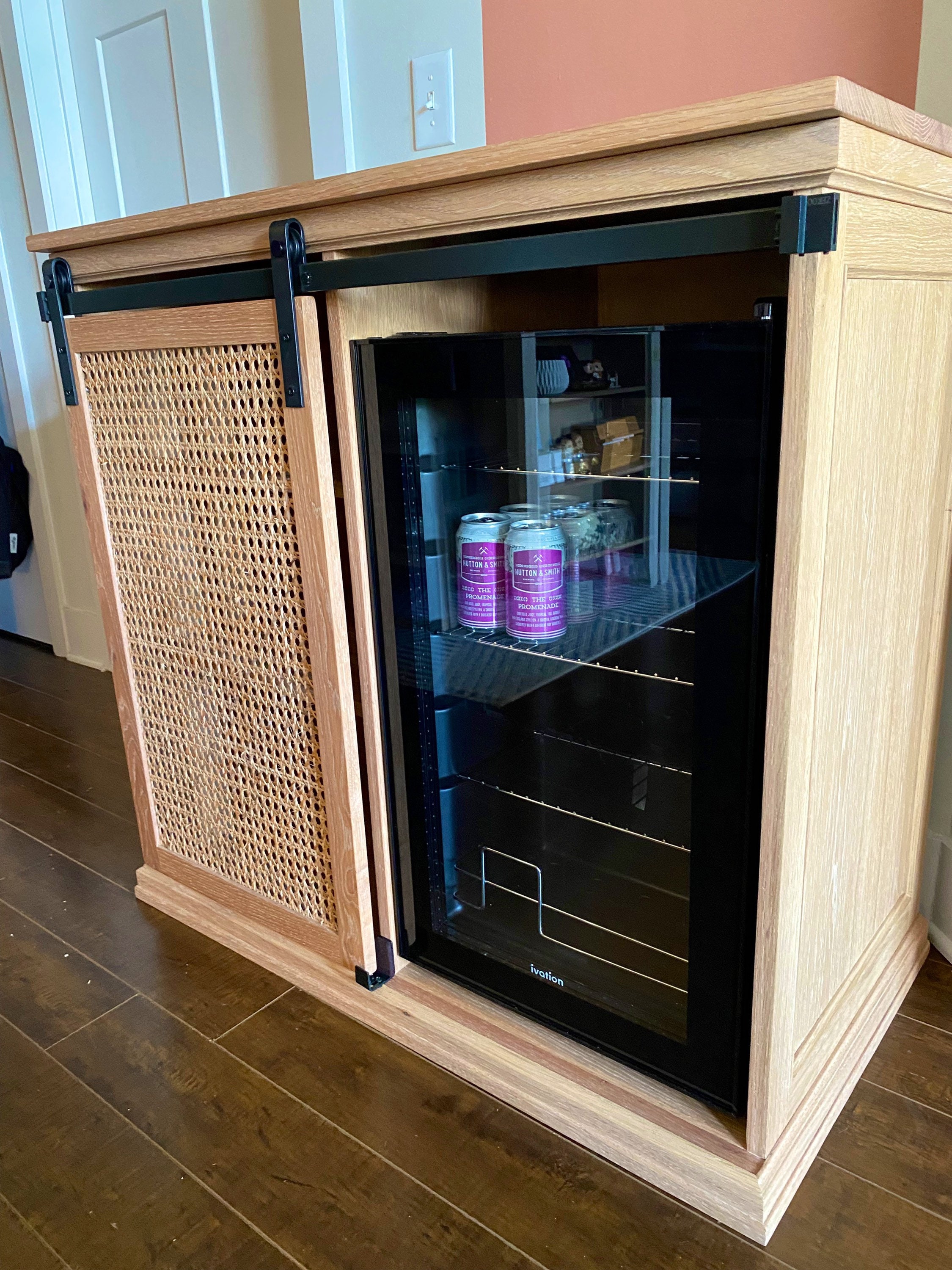 Base cabinet for wine fridge clearance