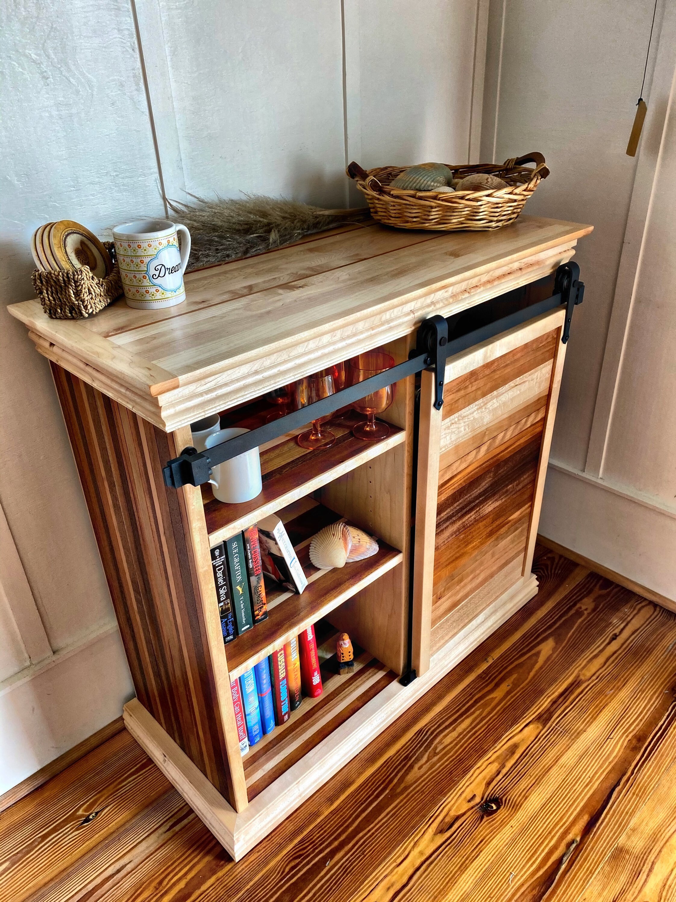 Wood Coffee Bar /Coffee Bar / Liquor / Bar Etsy