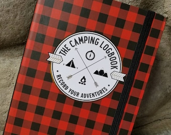 CAMPING LOGBOOK - Personalization now available.  Shop for those special, one of a kind gifts.