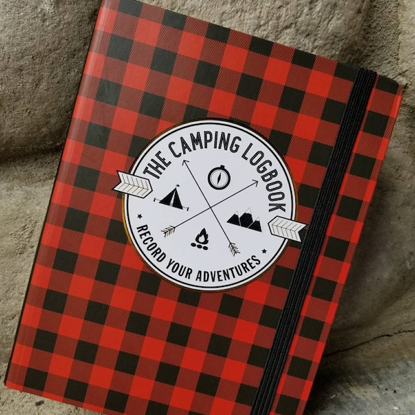 CAMPING LOGBOOK - Personalization now available.  Shop for those special, one of a kind gifts.