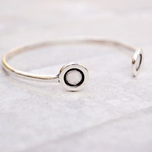 U Shape,Thin Silver Cuff,Open Cuff Bracelet,Adjustable Bangle,Silver Cuff Bracelet,Bracelets for Women,Open Bangle Bracelet,U Shaped Bracele