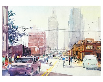 Crossroads Kansas City - Giclee Print