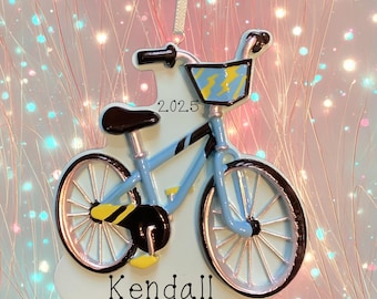 First Bike Personalized Ornament