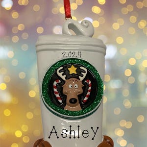 Coffee Lover Personalized Ornament