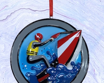 Adorno personalizado de moto acuática