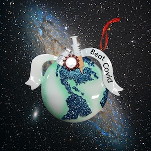 Personalized Vaccinate The World Ornament