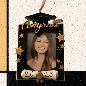 Graduate Bilderrahmen personalisierte Ornament