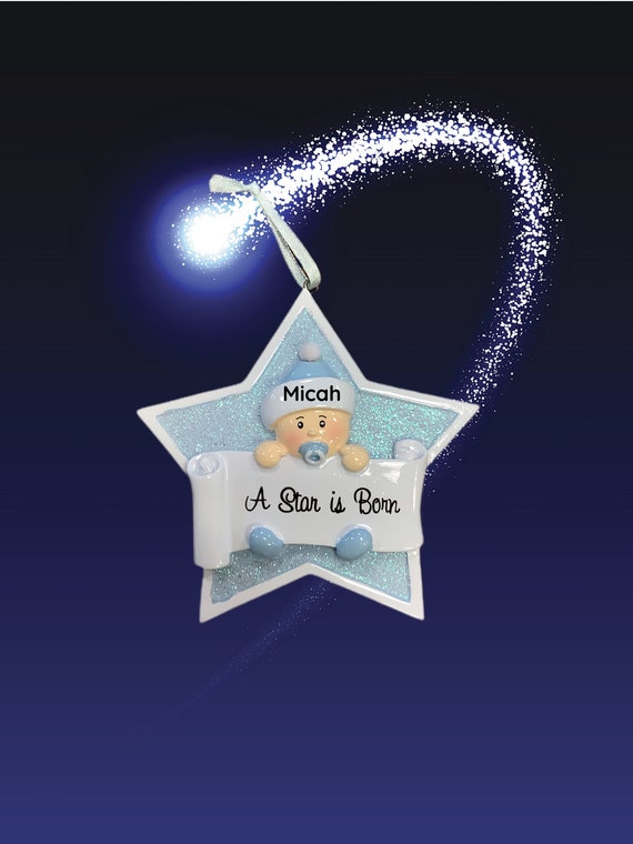 赤ちゃんの初めてのクリスマスに贈る、男の子向けの「スター誕生」の