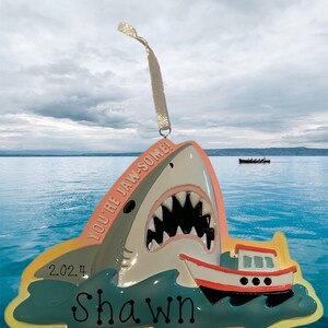 You’re Jaw-Some Personalized Ornament