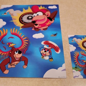 ドンキーコング64 - ポスター13x19 - Etsy 日本