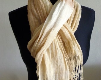 # 18-linen scarf 100% spring