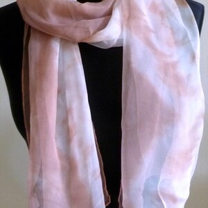 130-Silk scarf chiffon image 3