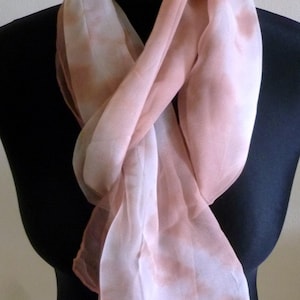 130-Silk scarf chiffon image 1