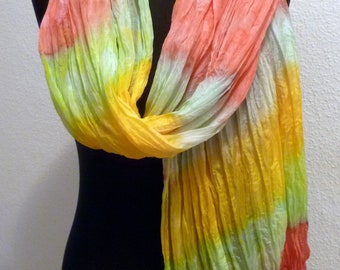 Silk scarf spring