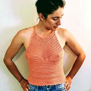 Summery Mellow Yellow Crochet Crop Top Pattern