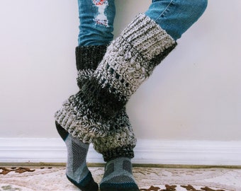 Leg Warmers Reflective Luminous Cozy Crochet Pattern