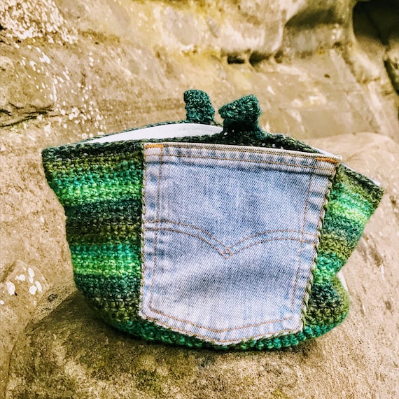 Evergreen Chalk Bucket Crochet Pattern for Bouldering and Rock Etsy