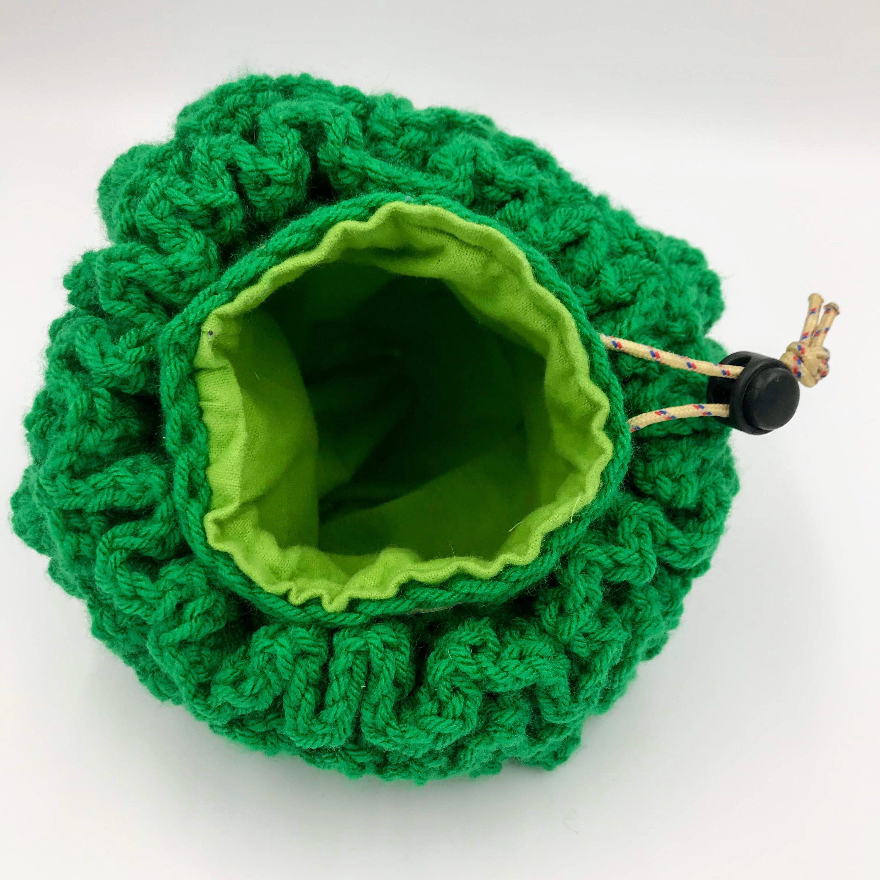 Easy Broccoli Veggie Climbing Chalk Bag Crochet Pattern - Etsy