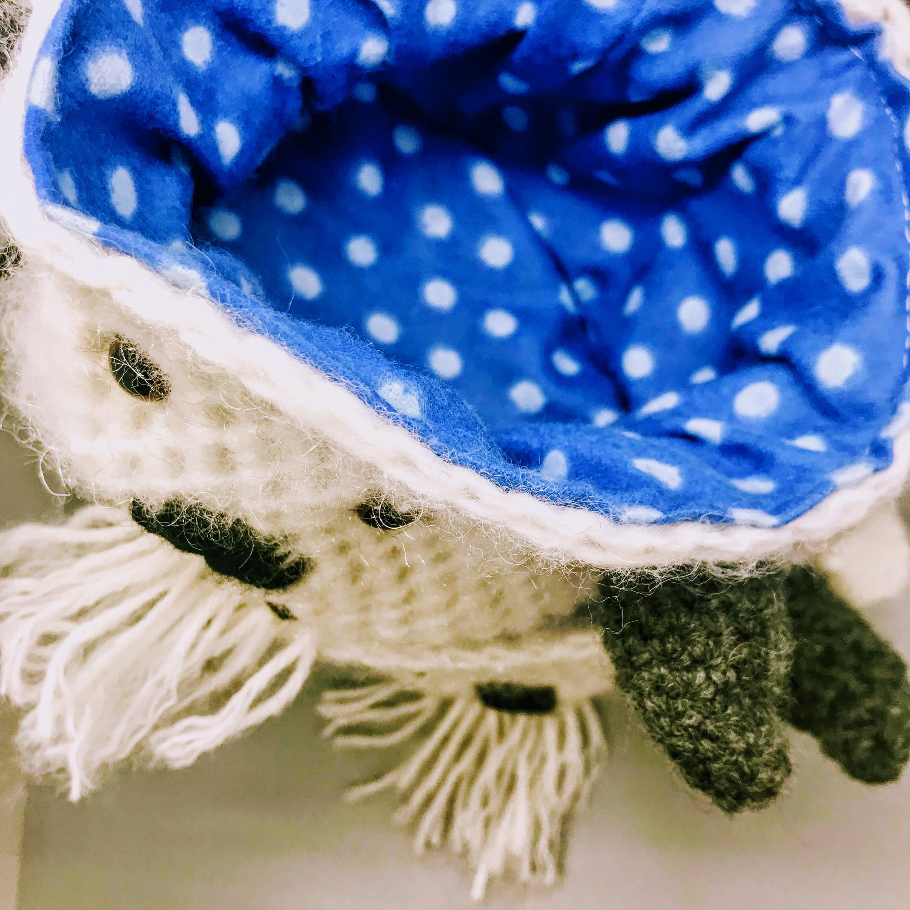 Fuzzy Mountain Goat Crocheted Chalk Bag Pattern Etsy