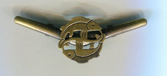 80s collar brace wool bronze